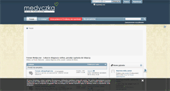 Desktop Screenshot of medyczka.pl
